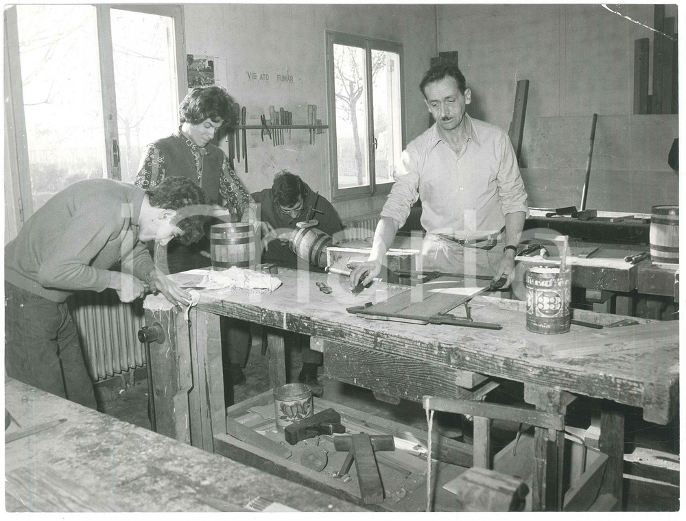 Fotografia d epoca originale 1967 TORINO Via A. Doria  Centro di lavoro per subnormali psichici  Foto 14 1