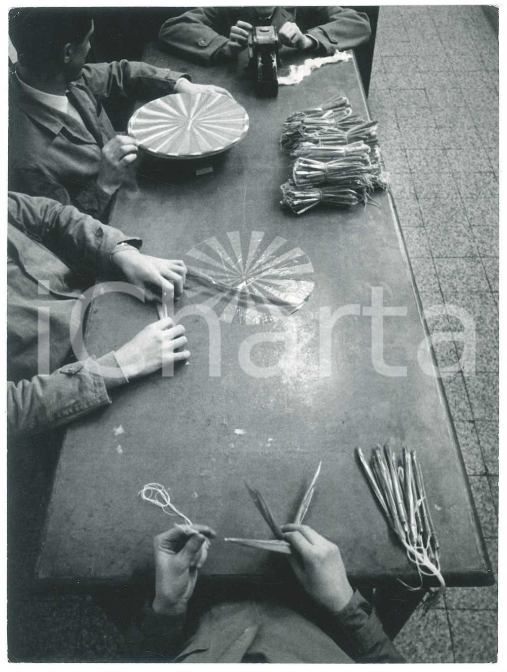 Fotografia d epoca originale 1967 TORINO Via A. Doria  Centro di lavoro per subnormali psichici  Foto 1 1