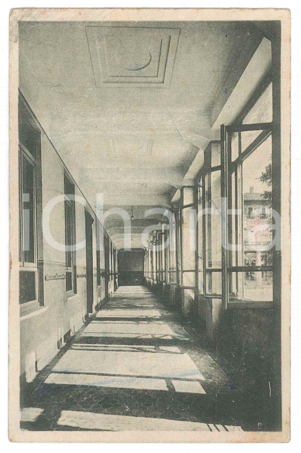 Cartolina originale da collezione 1920 ca MILANO Corso Magenta 71  Collegio San Carlo  Cartolina FP NV 1