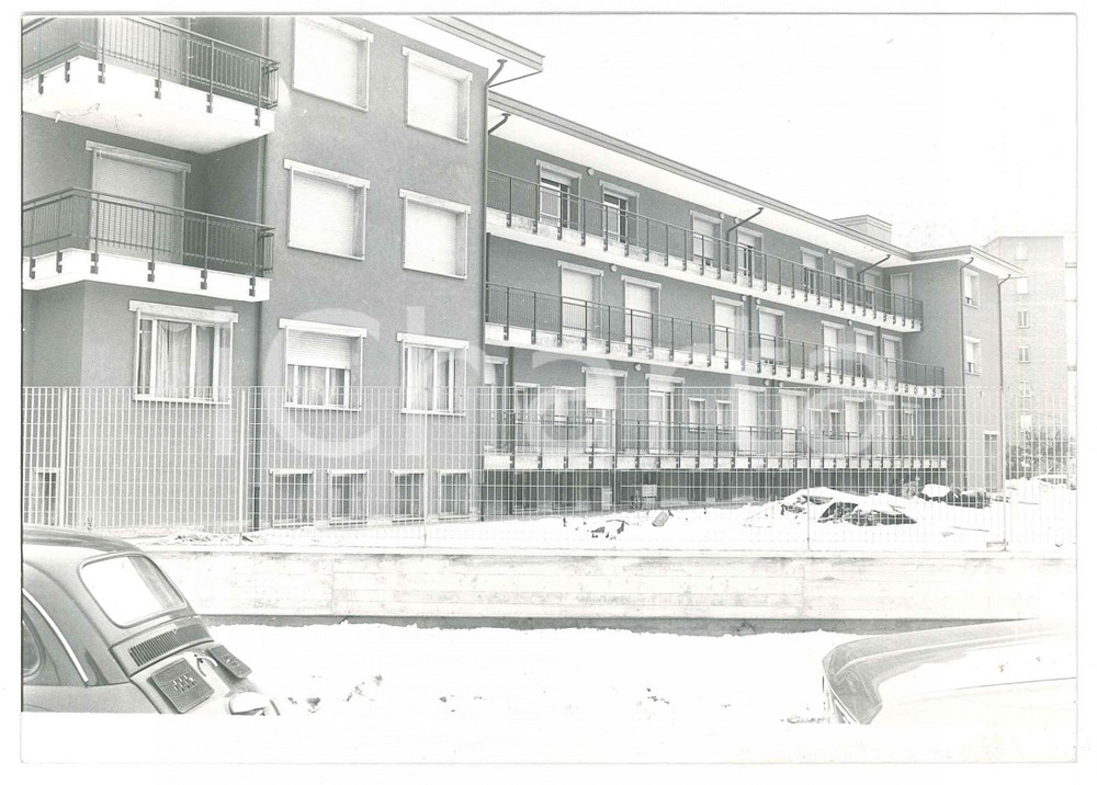 Fotografia d epoca originale 1960 ca ALESSANDRIA Nuova sede Istituto Provinciale Infanzia  Foto 18x13 cm 1