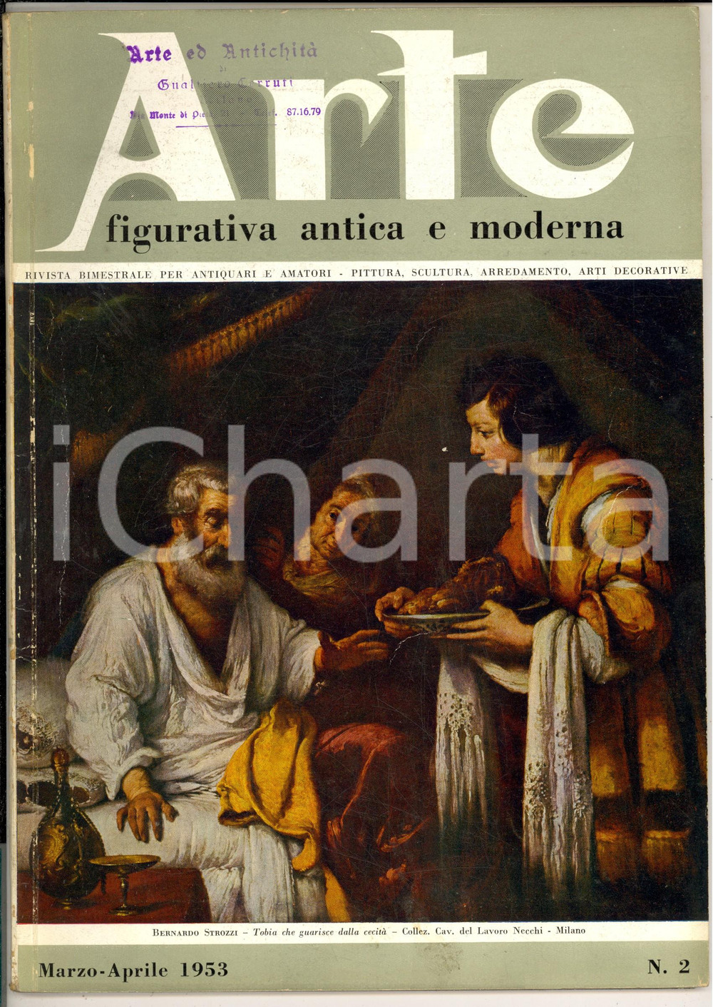 Giornale, rivista storica 1953 ARTE FIGURATIVA Medaglioni della collezione di Ernest EICH Rivista nÂ° 2 1