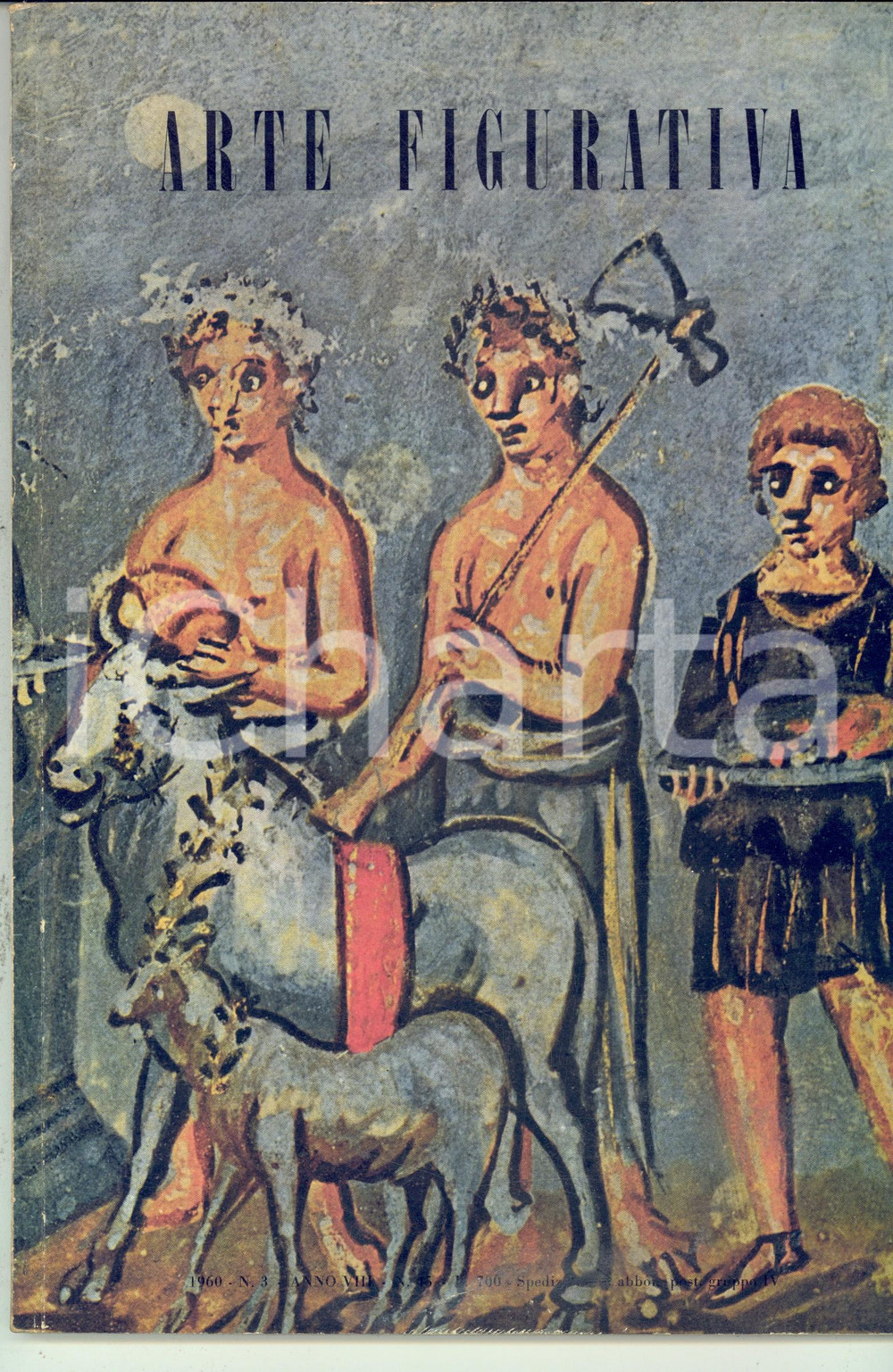 Giornale, rivista storica 1960 ARTE FIGURATIVA Ricordo di Antonio GUARDI Rivista anno VIII nÂ° 3 1