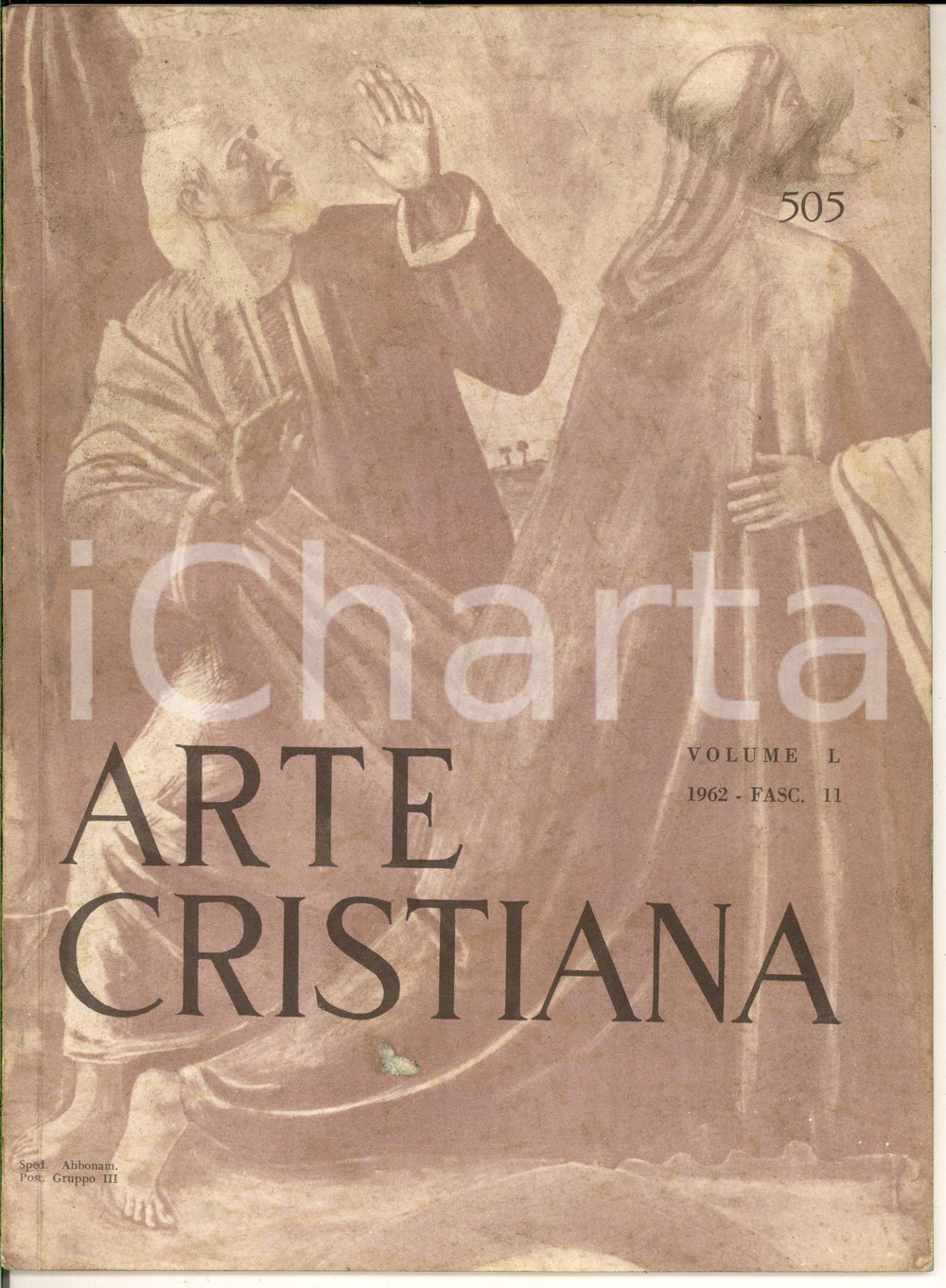 Giornale, rivista storica 1962 ARTE CRISTIANA Gisberto CERACCHINI  Biennale arte sacra a Bologna nÂ° 11 1