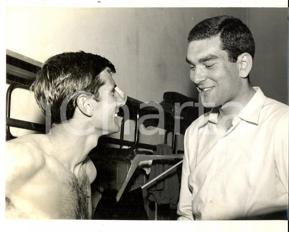 1966 CALCIO SERIE A INTER-LAZIO Giacinto FACCHETTI nello spogliatoio *Foto