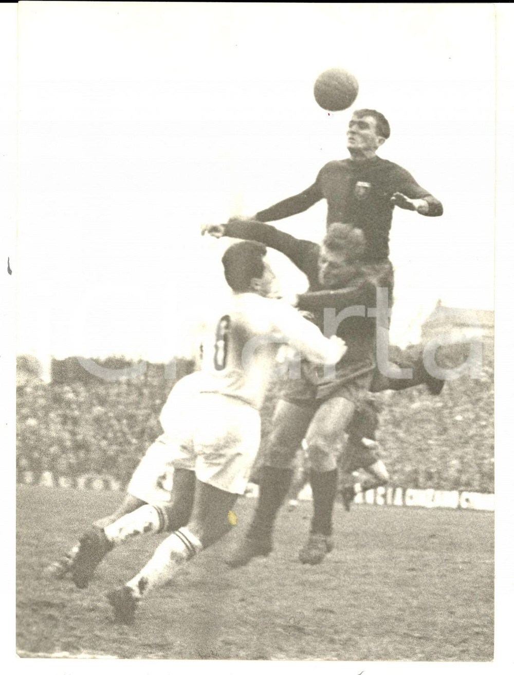 1959 CALCIO PADOVA-GENOA 2-1 Goal di Paolo BARISON annullato *Foto 14x18 cm