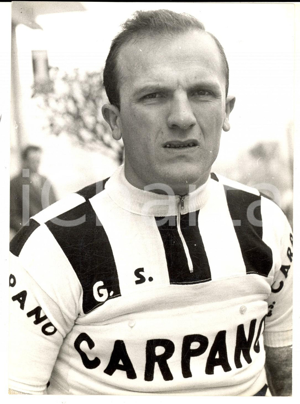 Fotografia d epoca originale 1961 CICLISMO Diego RONCHINI con la maglia della CARPANO Fotografia 14x18 1