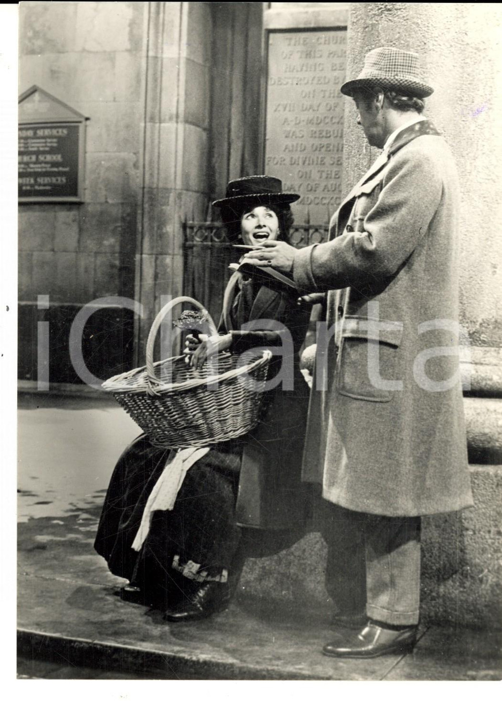 1963 CINEMA Audrey HEPBURN e Rex HARRISON in "May fair lady" *Foto 13x18 cm