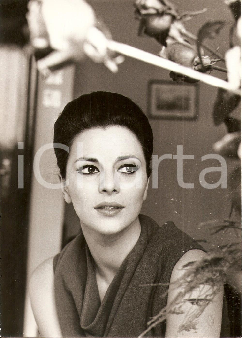 Fotografia d epoca originale 1965 CINEMA Ritratto di Giovanna RALLI Attrice Foto 17x13 cm 1