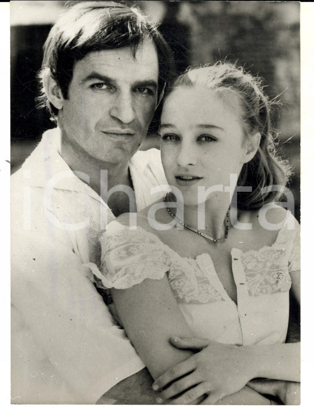 Fotografia d epoca originale 1977 CINEMA Bekim FEHMIU ed Eleonora GIORGI  Disposta a tutto Foto 13x18 1