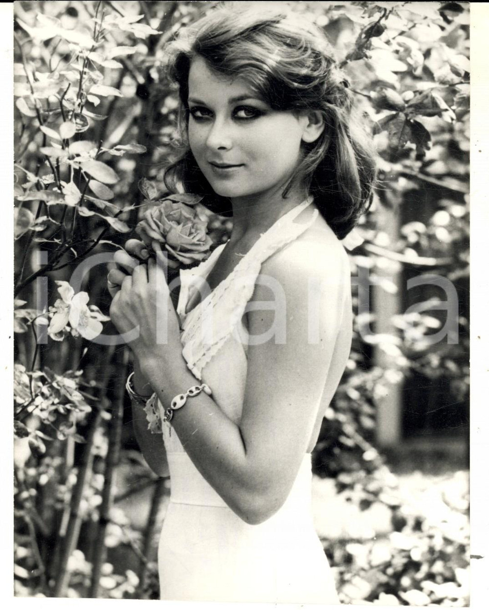 Fotografia d epoca originale 1974 CINEMA Michelle MILLER protagonista de LA VITA Ãˆ BELLA Foto 13x18 1