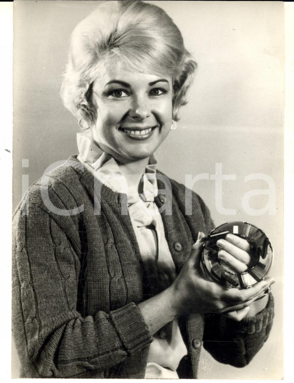 Fotografia d epoca originale 1970 CALIFORNIA Motore LOCKHEED per missili ICBM a forma di braccialetto Foto 1