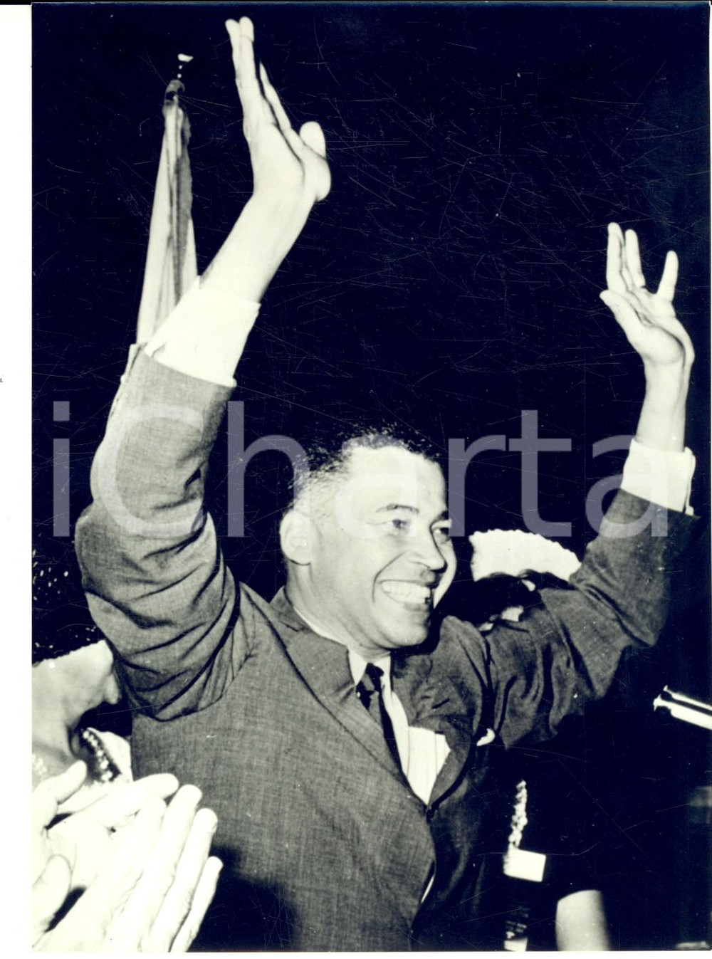1966 MASSACHUSETTS Edward W. BROOKE primo senatore di colore  *Foto 13x18