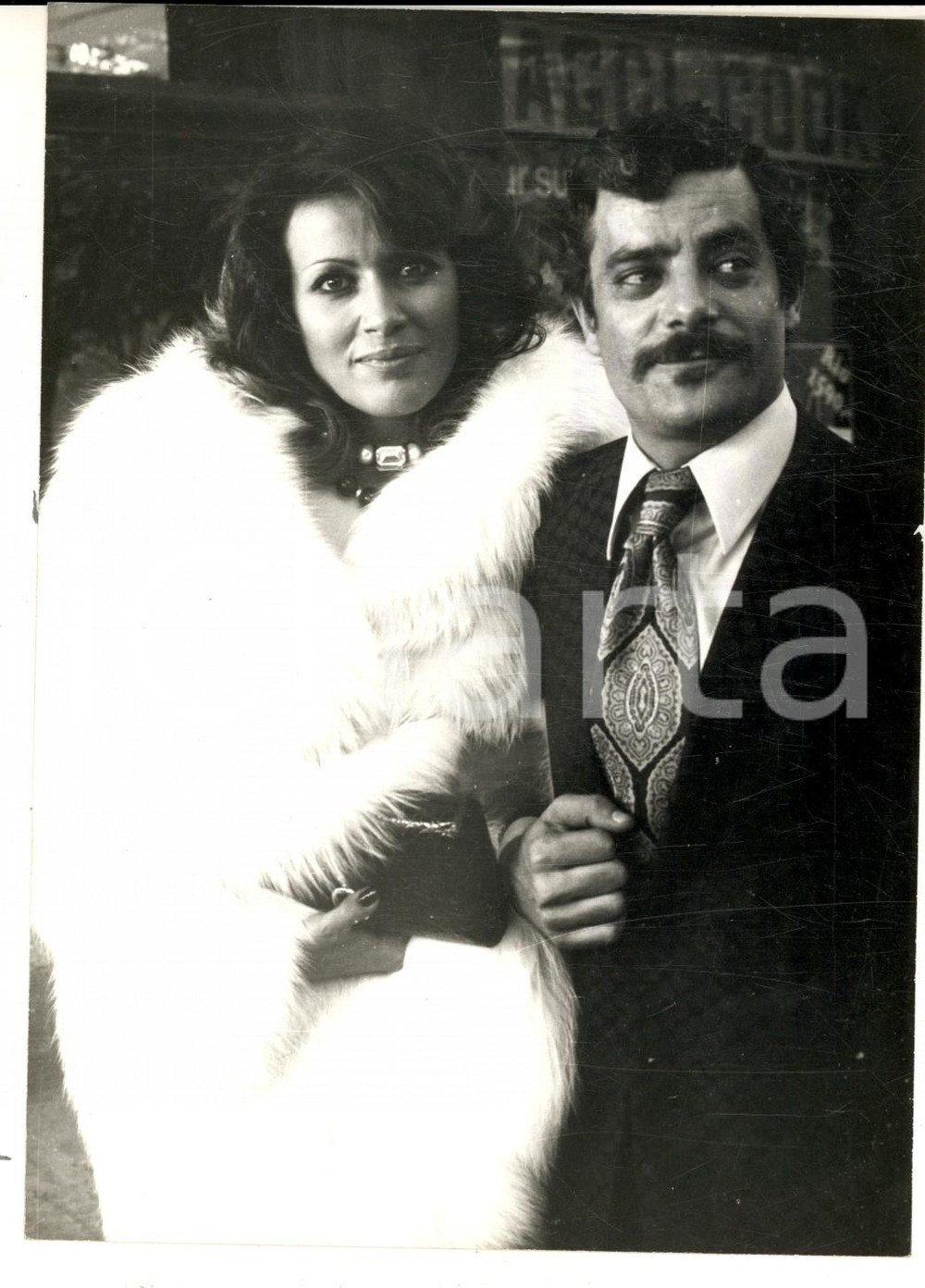 Fotografia d epoca originale 1973 CINEMA Giancarlo GIANNINI e Silvia MONTI in Sono stato io Foto 13x18 cm 1