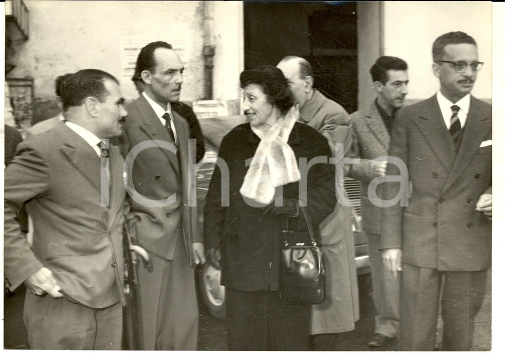 Fotografia d epoca originale 1959 NAPOLI I giudici popolari al processo contro Pupetta MARESCA Foto 18x13 1