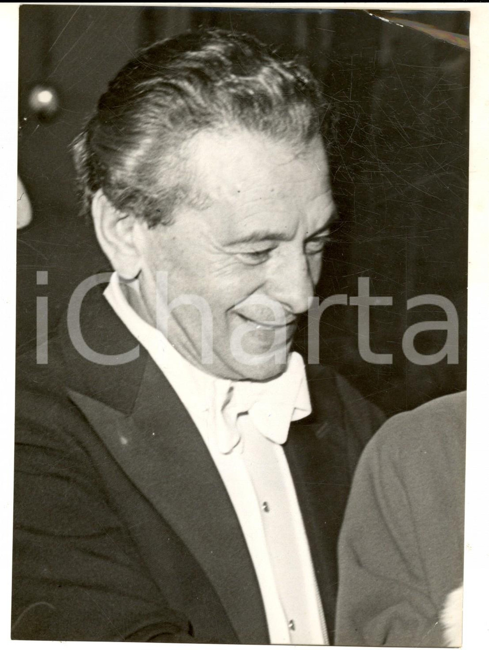 Fotografia d epoca originale 1953 OSLO Ritratto del compositore Issay DOBROWEN prima della morte Foto 1