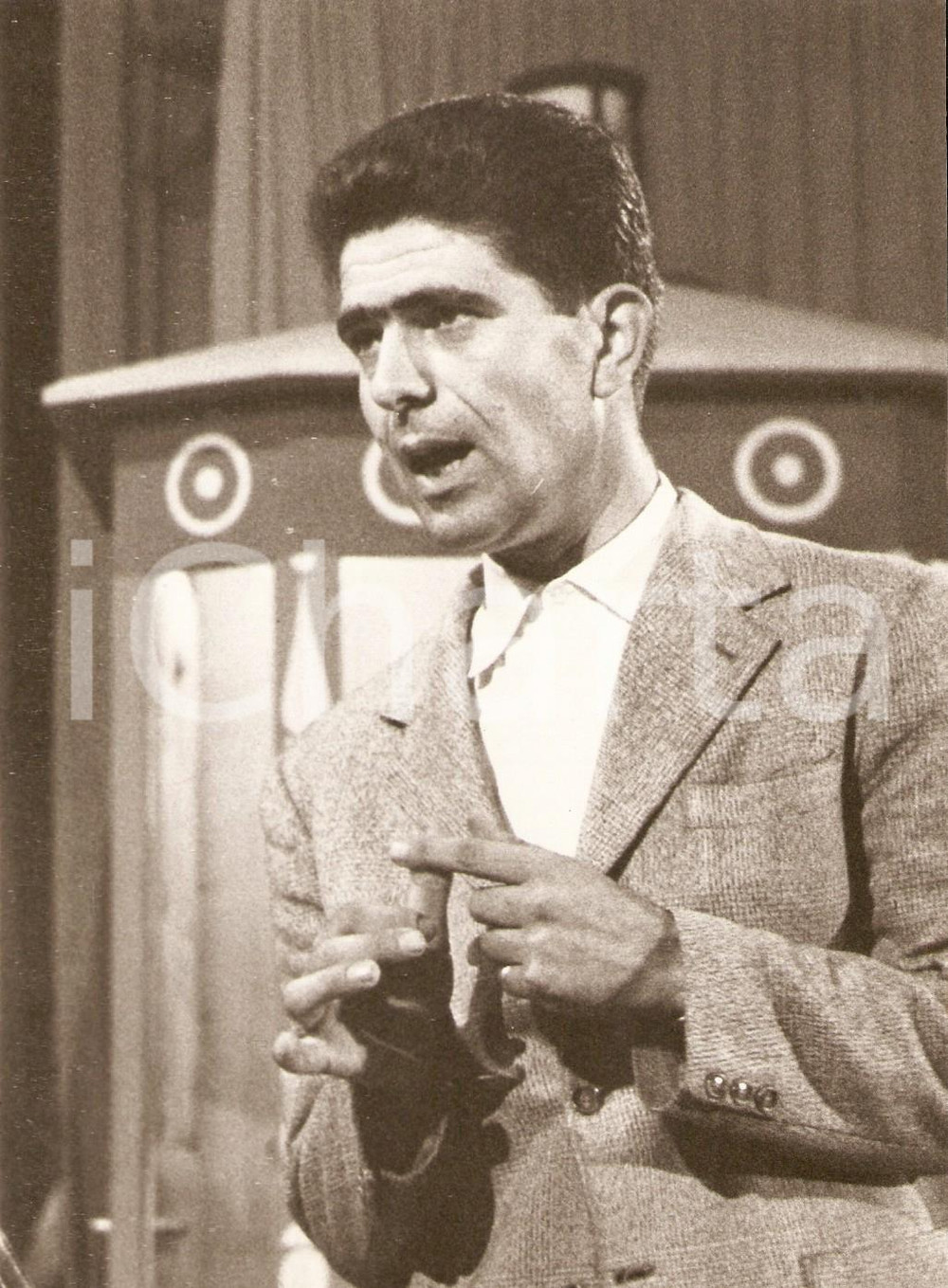 1957 LASCIA O RADDOPPIA Concorrente Ugo BISTONI *Foto 18x13 cm