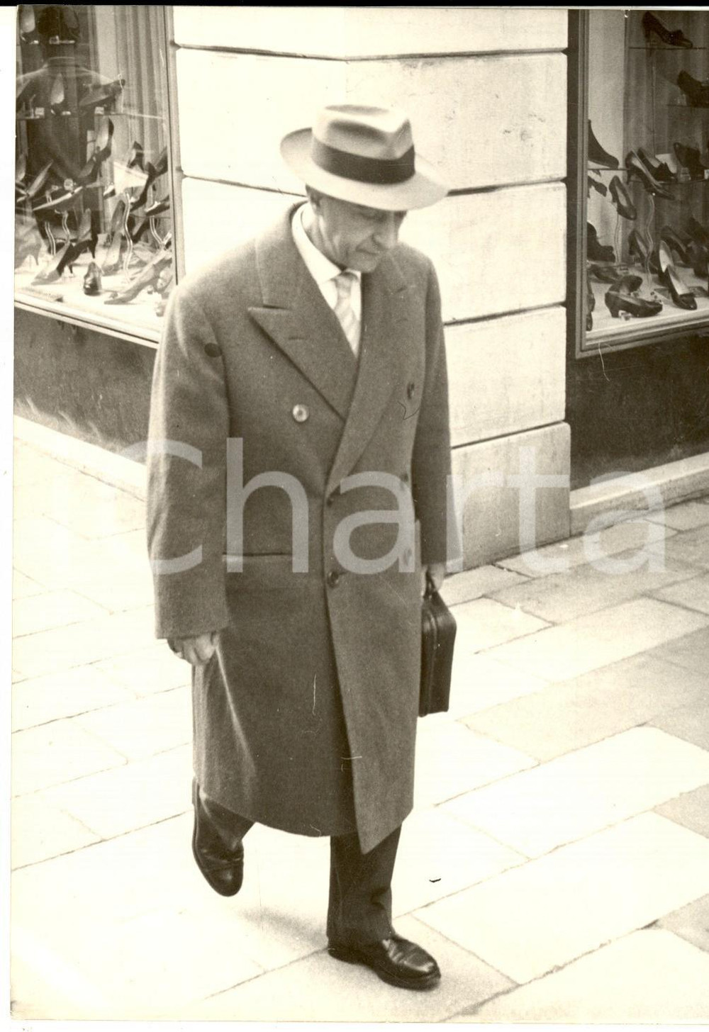 1963 ROMA Ritratto del prof. Paolo VENCHIERUTTI medico di papa Giovanni XXIII