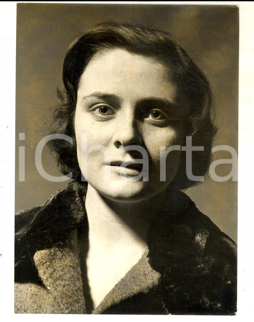 Fotografia d epoca originale 1959 TORINO Roberta MIGLIARDI ottiene patente di interprete parlamentare Foto 1