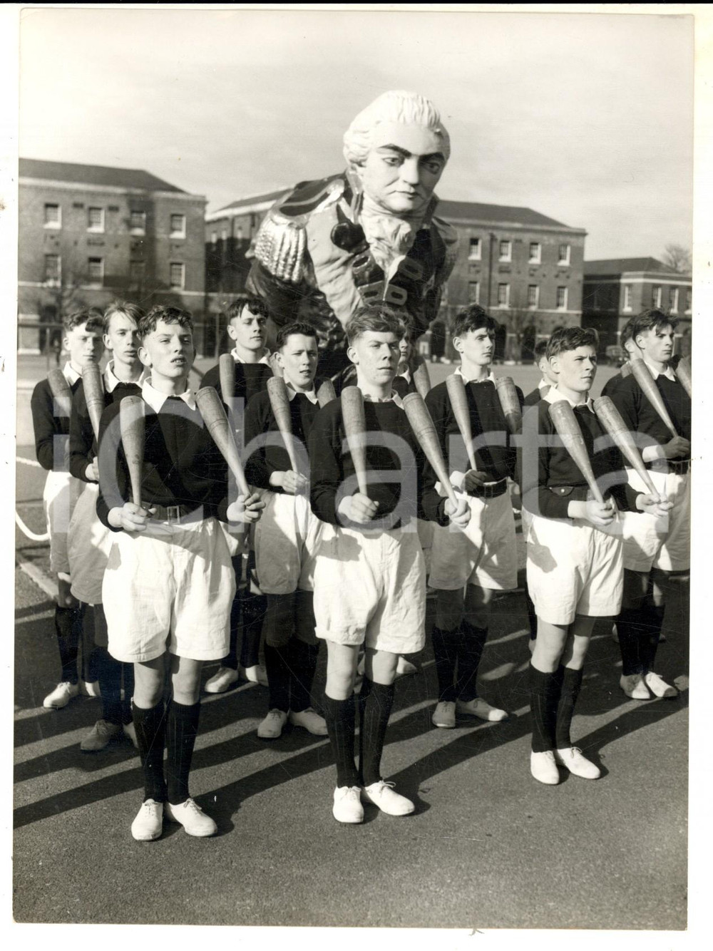 1959 GOSPORT Youngsters ready for the tattoo anniversary Battle of Copenhagen