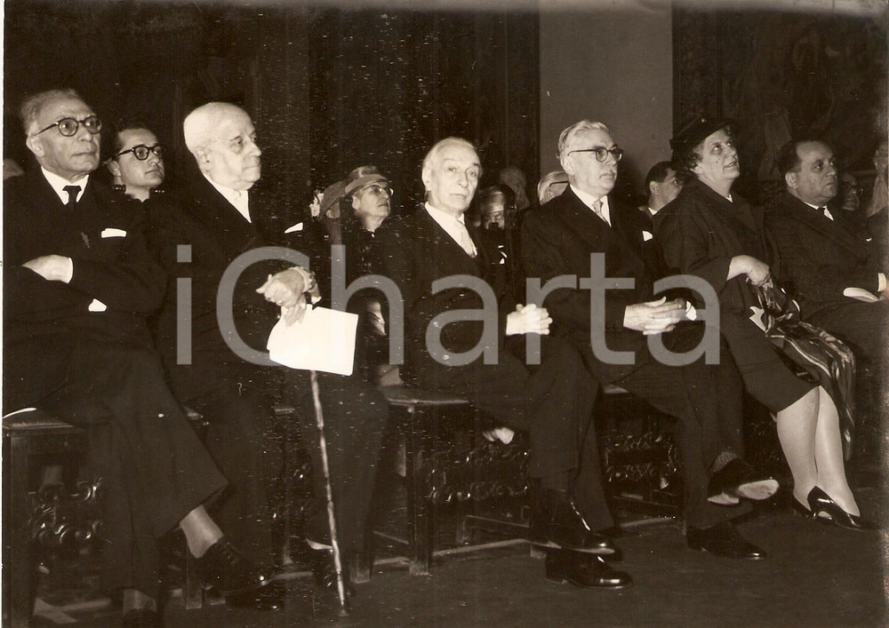 Fotografia d epoca originale 1959 ROMA CAMPIDOGLIO 48 Anniversario ILO International Labour Organization Foto 1