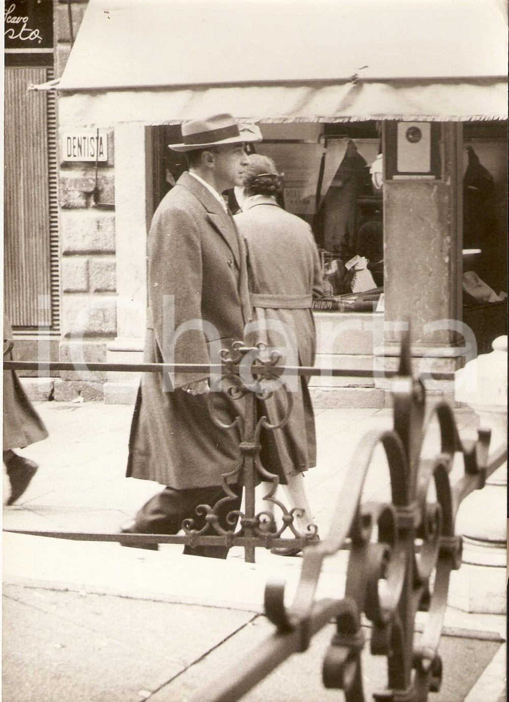 Fotografia d epoca originale 1958 ROMA Ritratto del prof. Paolo VENCHIERUTTI medico di papa Giovanni XXIII 1