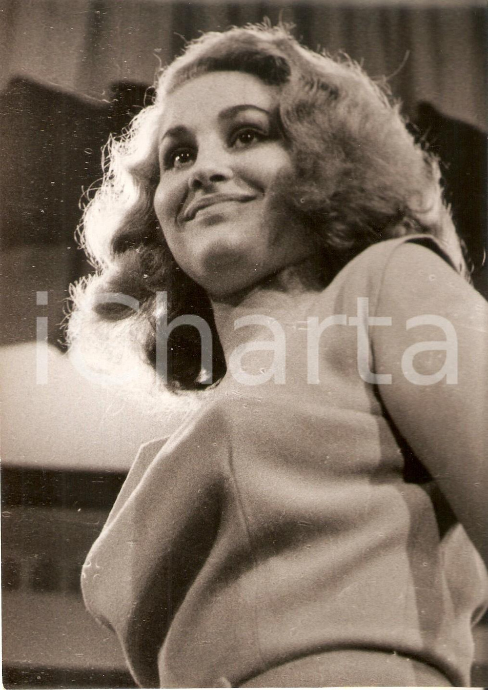 Fotografia d epoca originale 1956 LASCIA O RADDOPPIA Ritratto Anna RICCI LOJACONO Concorrente Foto 13x18 cm 1