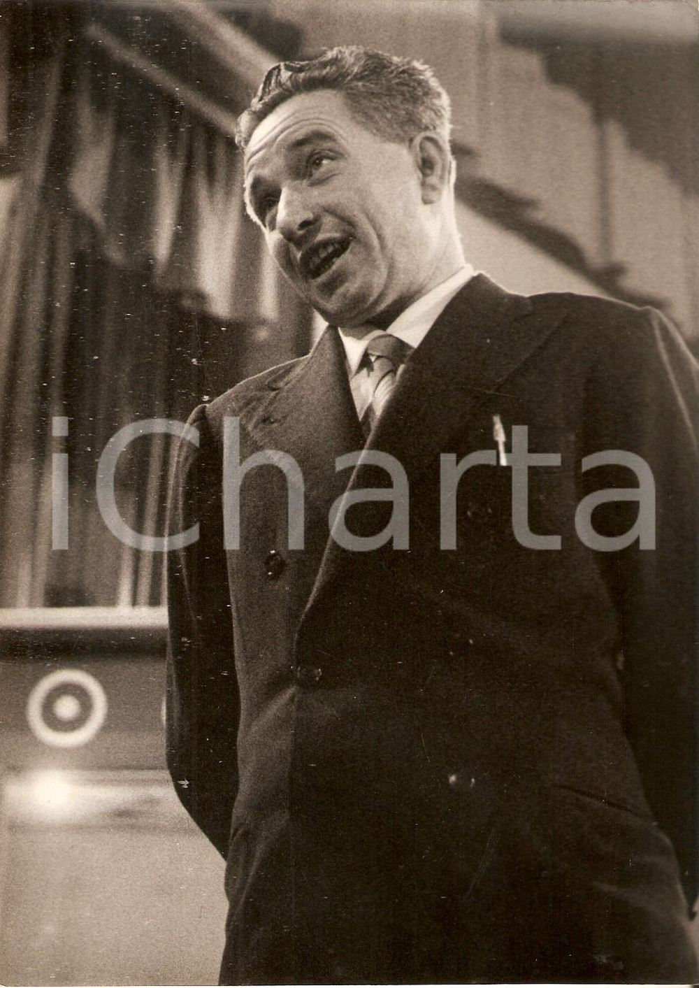 Fotografia d epoca originale 1956 LASCIA O RADDOPPIA Concorrente Alfredo D AMBROSIO Foto 13x18 cm 1