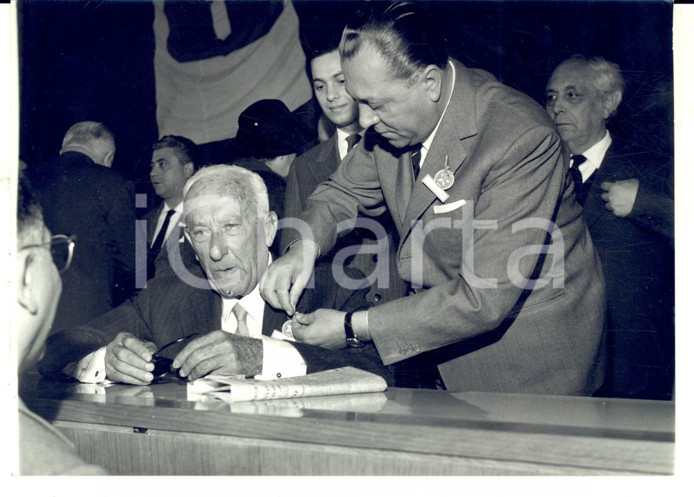 Fotografia d epoca originale 1961 ROMA Apertura del Congresso del PARTITO DEMOCRATICO ITALIANO Foto 1