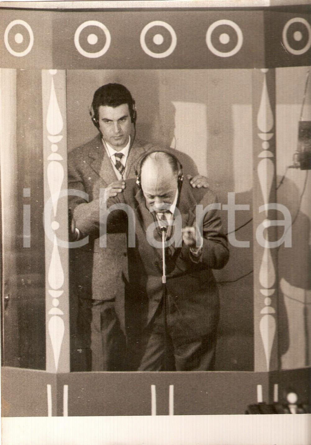 Fotografia d epoca originale 1956 LASCIA O RADDOPPIA Amerigo GAMBINI non supera prova finale ornitologia Foto 1