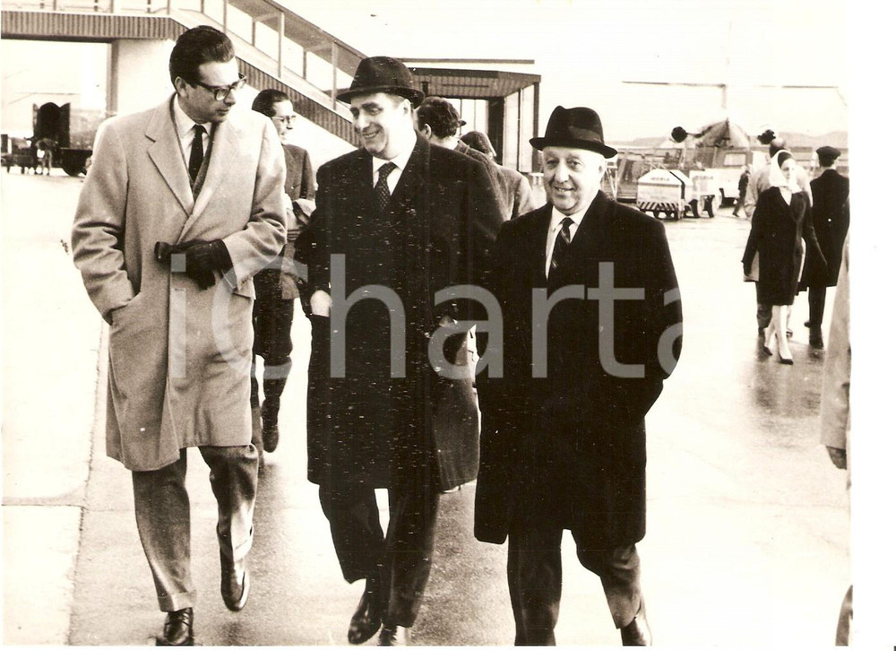 Fotografia d epoca originale 1968 MADRID Lorenzo NATALI Almirante Leopoldo BOADO al Canguro Bianco 3 1