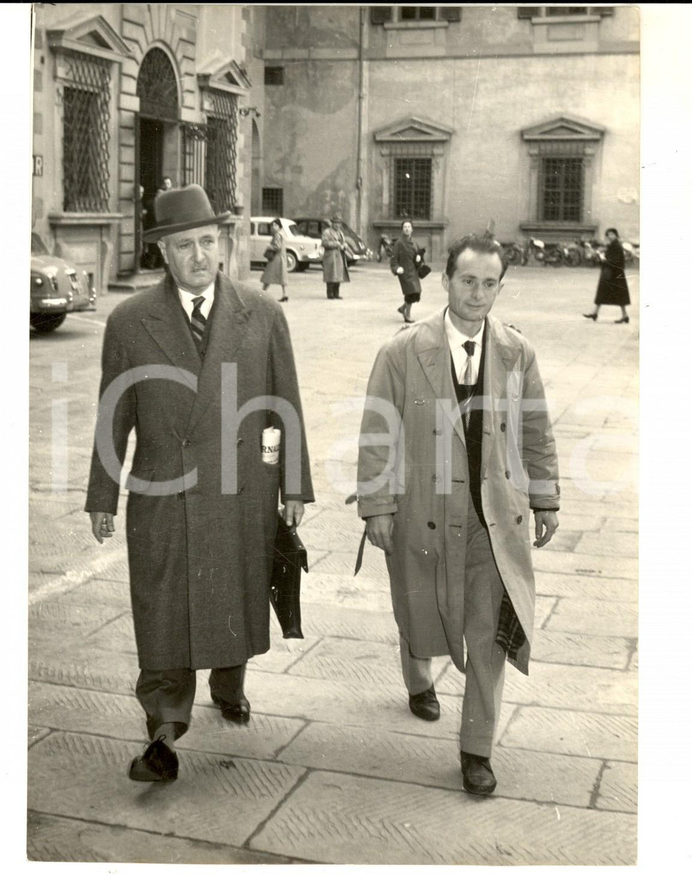 Fotografia d epoca originale 1959 FIRENZE Lionello EGIDI a processo per il delitto BRACCI Foto 13x18 1