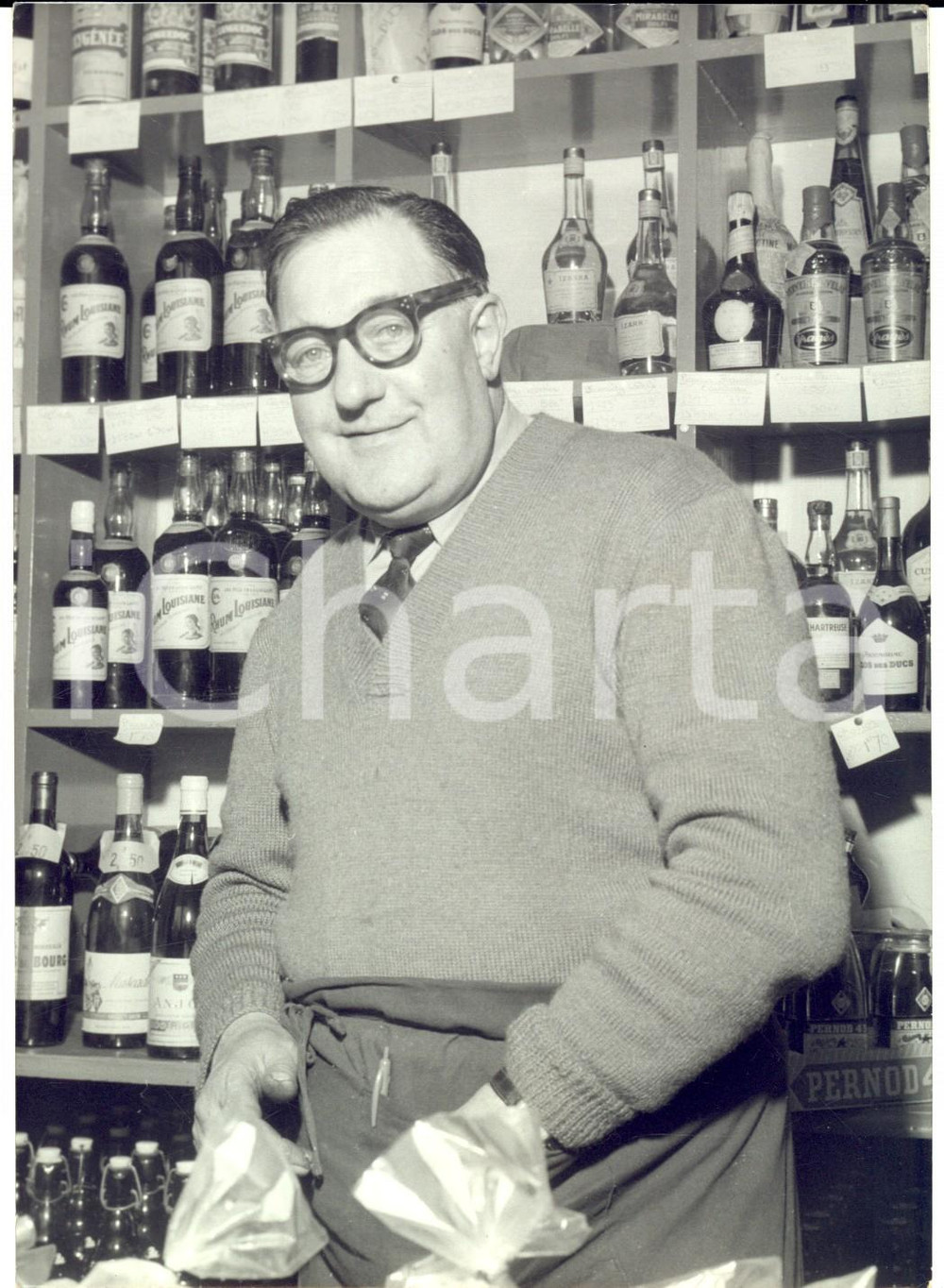 Fotografia d epoca originale 1960 PARIS Rapimento Eric PEUGEOT  Il testimone Gabriel BALLET Foto 13x18 1