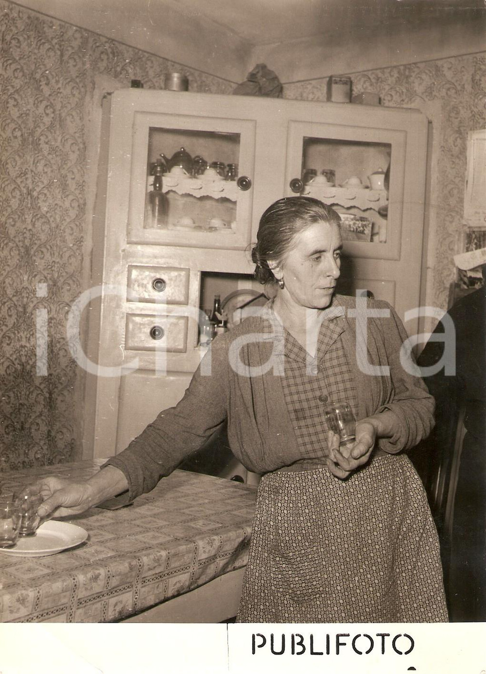 Fotografia d epoca originale 1955 ca SPIGNO MONFERRATO AL Ritratto di Pierina PONTE LOVESIO Foto 1