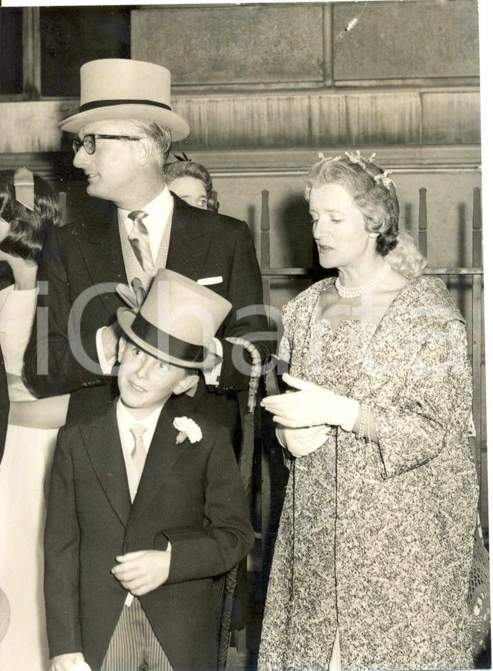 1959 WESTMINISTER Lord Francis RUSSELL imitating his father Duke of BEDFORD