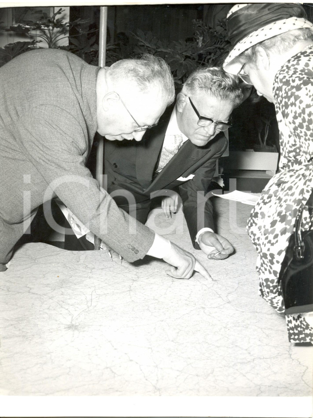 Fotografia d epoca originale 1962 MILANO Guido CORBELLINI all inaugurazione Mostra della Radio e Televisione 1
