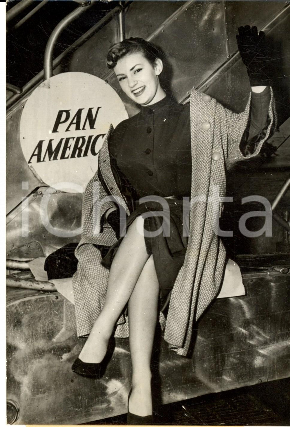 Fotografia d epoca originale 1960 NEW YORK Attrice Claude BORELLI poco prima della morte Foto 13x18 1