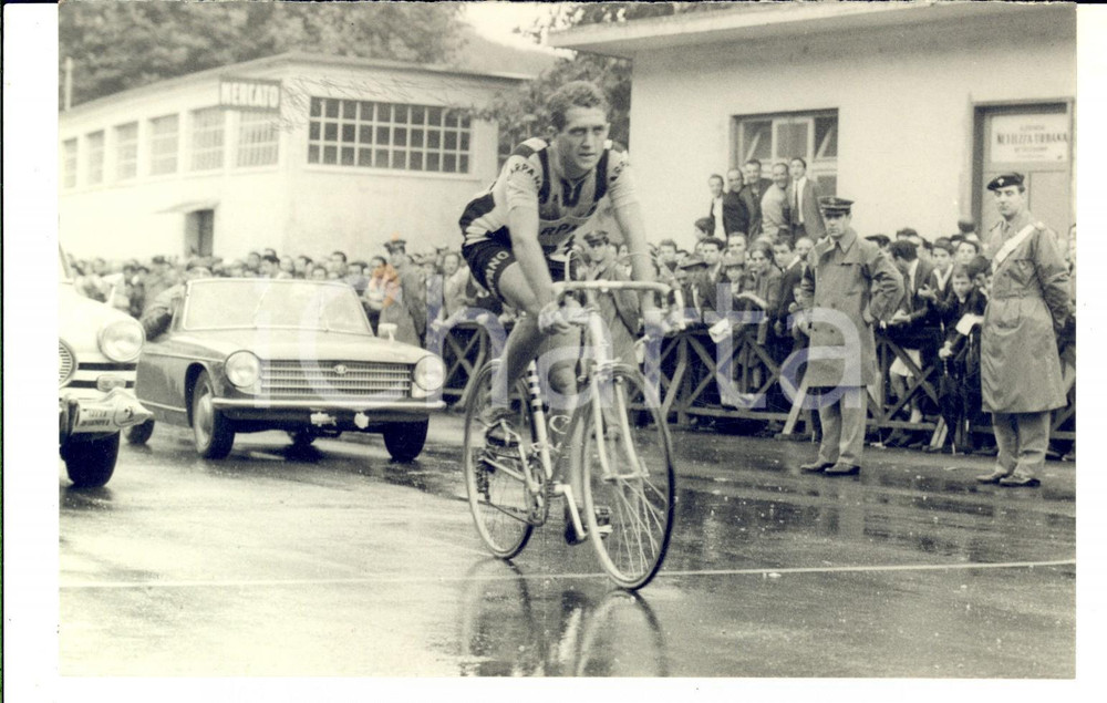 Fotografia d epoca originale 1960 CICLISMO Giro dell Appennino  Corridore squadra LEGNANO Foto 13x18 1