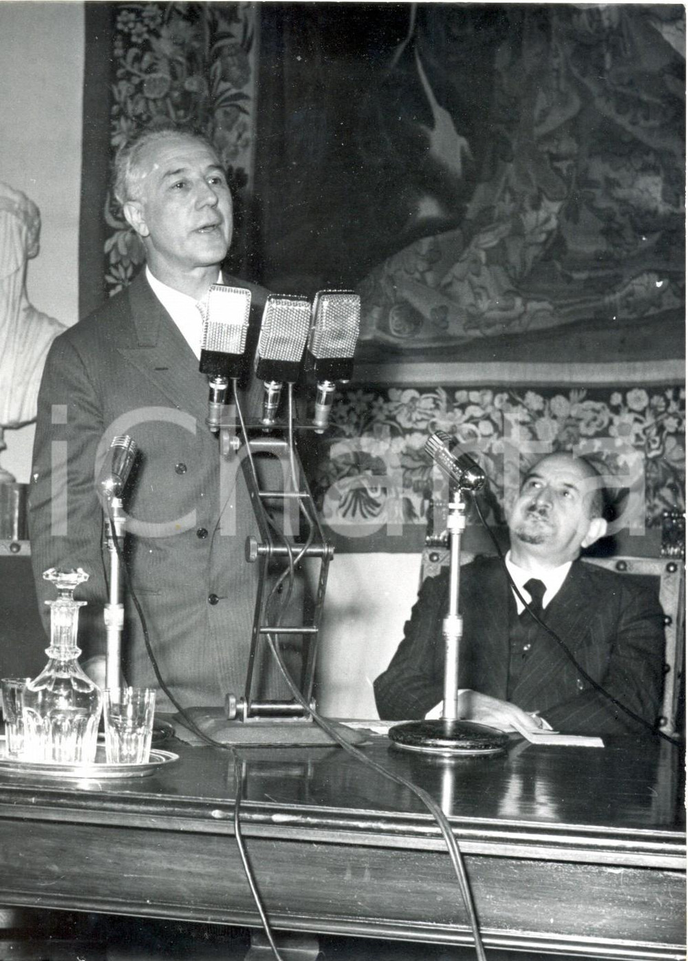 Fotografia d epoca originale 1955 ROMA  Associazione Internazionale Stampa Latina  Raimondo MANZINI  Foto 1