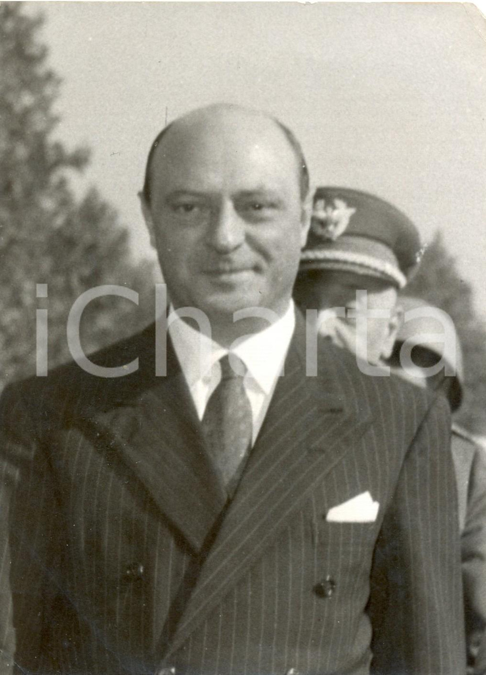 Fotografia d epoca originale 1954 ROMA  Caso MONTESI  Capo della polizia Tommaso PAVONE  dimissionario 1