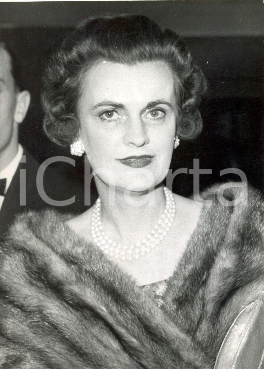 Fotografia d epoca originale 1959 LONDON High Court  Divorce from the Duke of Argyll  Margaret CAMPBELL 1