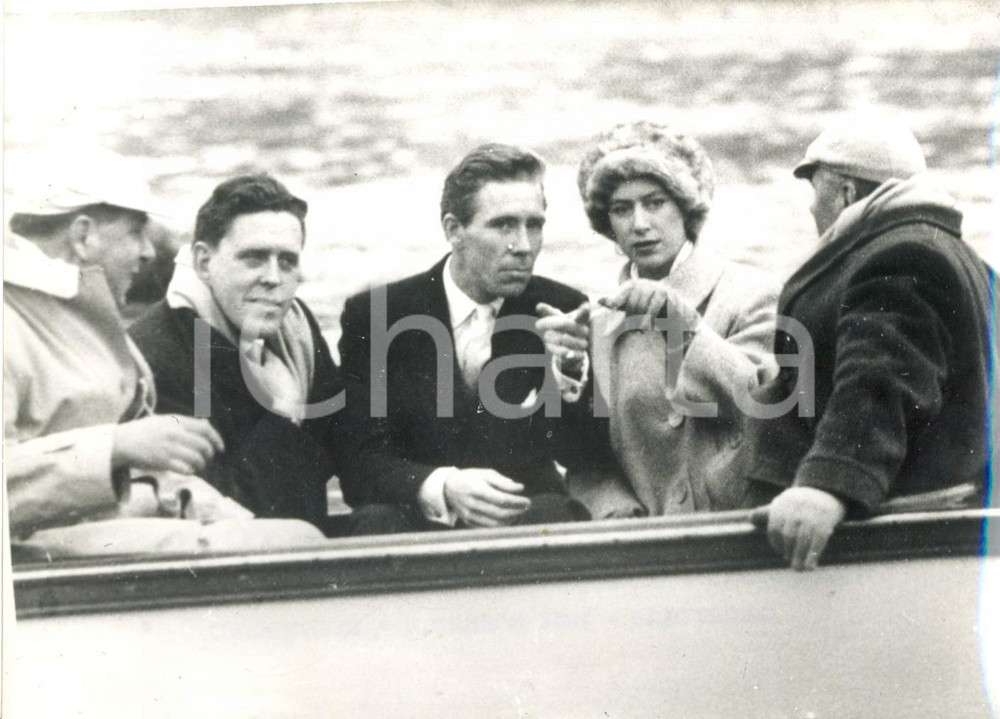1962 LONDON - Regata Oxford-Cambridge - Princessa Margaret e il duca di Snowdon