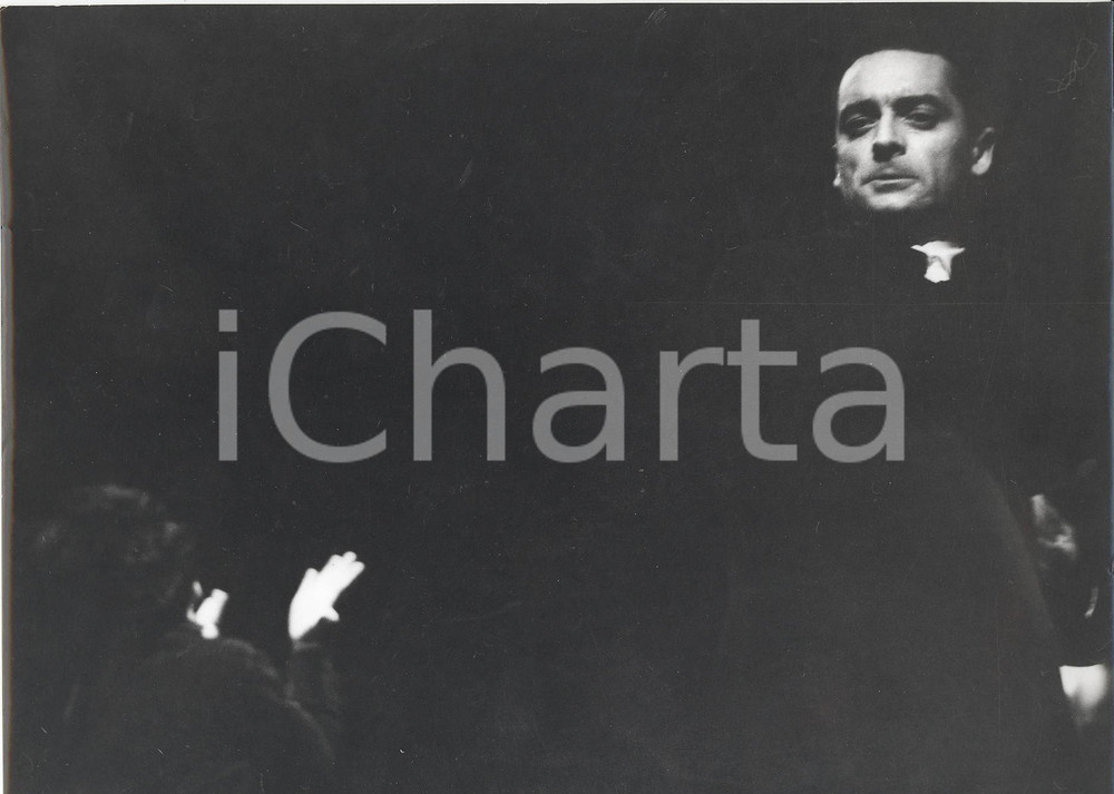 Fotografia d epoca originale 1965 GENOVA  L inquisizione di Diego FABBRI  La confessione Foto 24x18 cm 1
