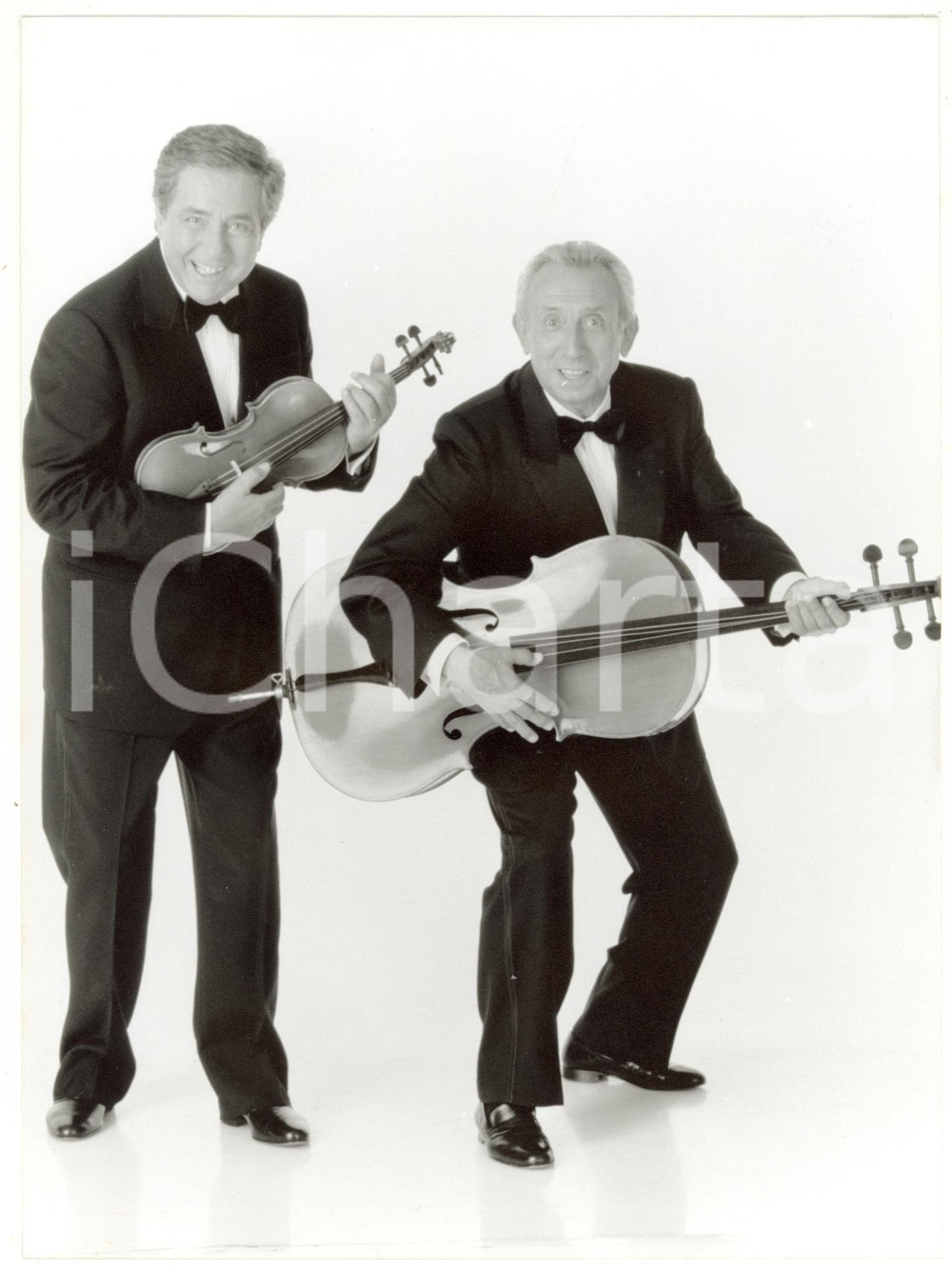 Fotografia d epoca originale 1995 MEDIASET Canale 5  LA CORRIDA Corrado MANTONI maestro Roberto PREGADIO 4 1