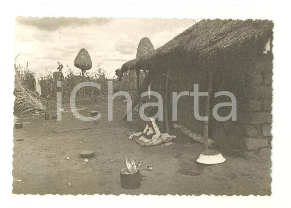 Fotografia d epoca originale 1967 SANZALIA NEGAGE ANGOLA  REAL PHOTO cm 11 x 7,5 1