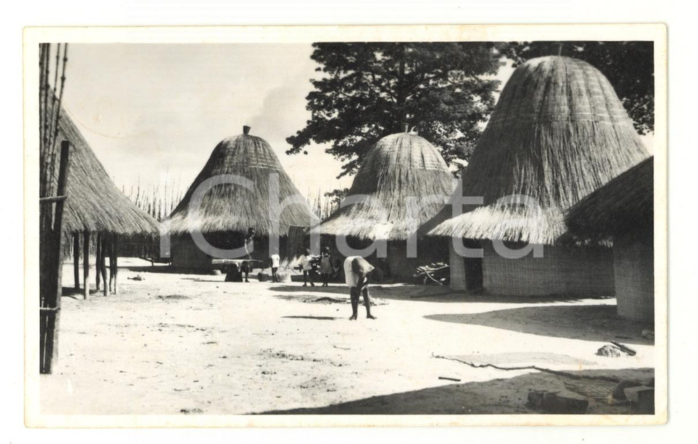 Cartolina originale da collezione 1962 BULA Bissau Guinea  moranÃ§a mancanha  Cartolina postale viaggiata FP 1