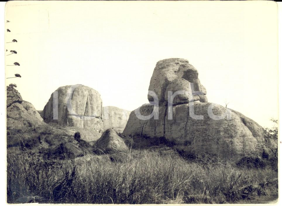 Fotografia d epoca originale 1959 PUNGO ANDONGO ANGOLA Le celebri Rocce Nere Foto VINTAGE 12x9 cm 1