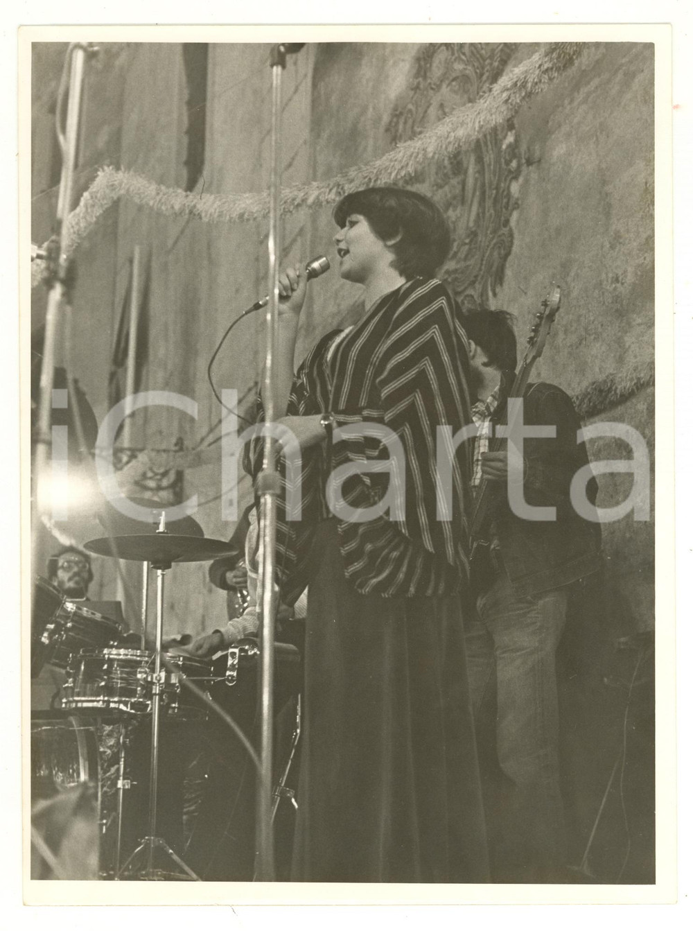 Fotografia d epoca originale 1978 LISBOA / SAO JOAO Festa Popular  Un concerto all aperto Foto 18x24 1
