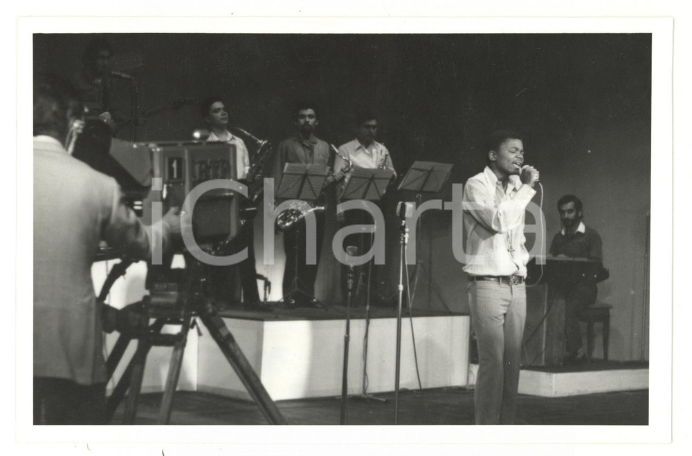 Fotografia d epoca originale 1969 PORTUGAL Programa ZIP ZIP Saniso Samuel REAL PHOTO cm 18 x 12 1