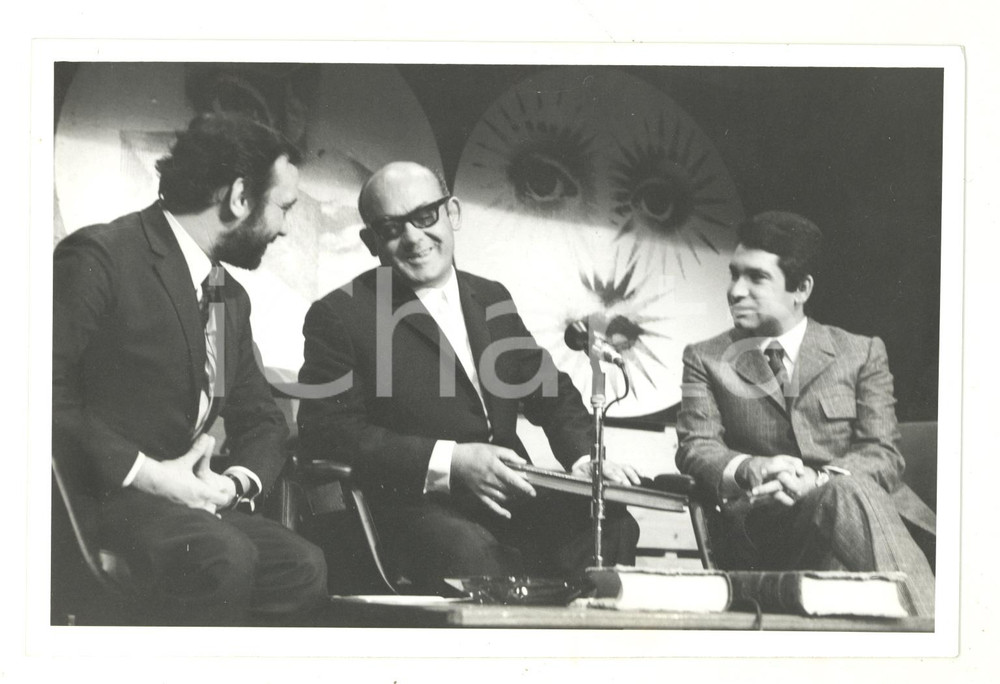 1969 TELEVISÃO PORTUGAL - ZIP-ZIP - Fialho GOUVEIA e presidente BOA UNIÃO *Foto