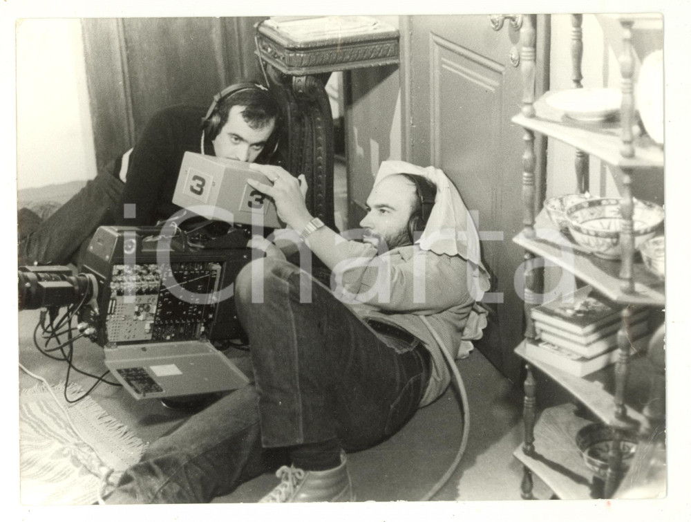 Fotografia d epoca originale 1983 ORIGENS RTP telenovela portoghese, foto set REAL PHOTO cm 24 x 18 1